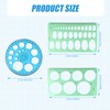 Circle Ruler,Circle Template for Drawing,Stencils for Drawing Tools Suitable for