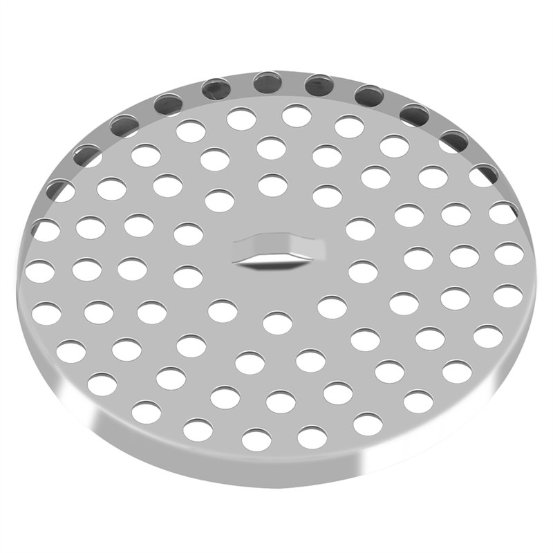 Square Floor Drain Bathroom Shower Waste Grate Brass Constructed Strainer