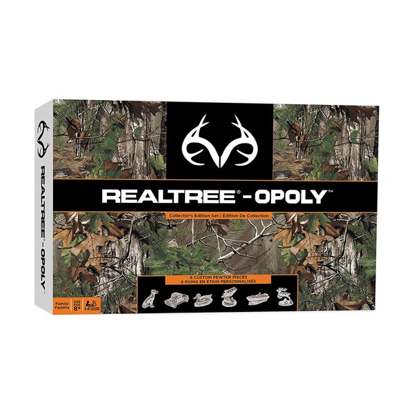 MasterPieces Realtree Opoly Board Game, Collector's Edition Set, for 2-6 Players, for Ages 8+