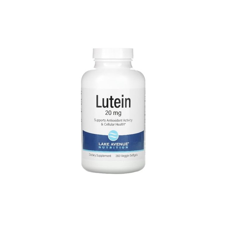 Lake Avenue Nutrition, luteína, 20 mg, 360 cápsulas blandas vegetales