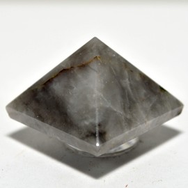 26mm Blue Iolite Pyramid Natural Water Sapphire Dichroite Sparkling Crystal Polished Cordierite Mineral Gemstone - India