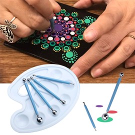 Dotting Tool, Liesun 41-Piece Mandala Stones Painting Set, Mandala Rock Dotting, Painting Tools, Dotting Tools, Dot Painting Tool for Painting