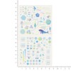 Notebook Sticker/Sticker Peel and Stick Single Color Sticker [Blue] 82560006