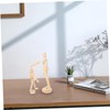 Operitacx 2pcs Wooden Artist Mannequin Articulated Joints for Realistic Posing