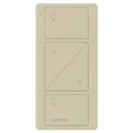 Lutron Pico Remote with Raise/Lower for Caseta Wireless Smart Dimmer Switches, PJ2-2BRL-GIV-L01, Ivory