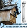Blulu 2 Sets Bird House Hanger Bracket Stable Rust Proof