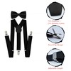 trilece Suspenders and Bow Tie for Boys Kids Girls and