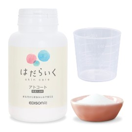 Edison Mama Atcoat, 7.1 oz (200 g), Bath Agent, Beetle Sugar, 100% Additive-free, Food Ingredients Derived from Food Ingredients, For All Ages, Health Care, White