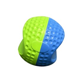 HoldOneLight Portable Golf Swing Trainer Ball, Posture & Motion Correction Aid, Includes Carry Rope for Easy Transport, Ideal for Beginners (M-GreenBlue)