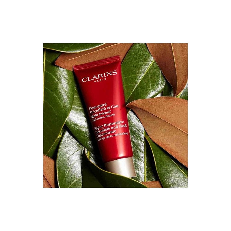 Clarins Super Restorative Decollete and Neck Concentrate, 2.5 Ounce