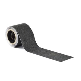 Incom Manufacturing: Life Safe Premium Grade High Traction Abrasive Non Slip 60 Grit Indoor Outdoor Anti-Slip Adhesive Grip Safety Tape, 2 Inch x 5 ft., Black
