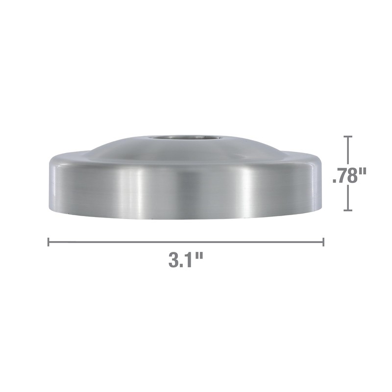 Danco 12006 Shower Arm Stabilizer Bracket and Flange Cover, No