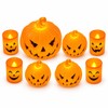 Halloween Pumpkin Skull Ghost Lantern – LED Candle Light Lamp