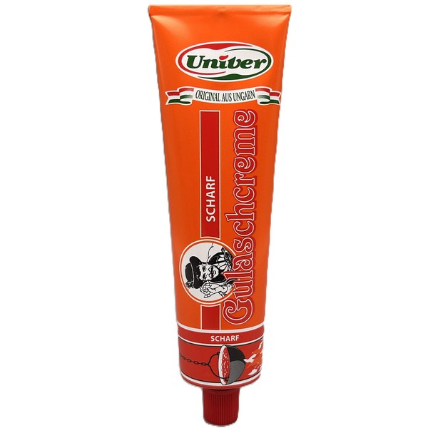 Univer Goulash Cream Sharp 160 g Tube - Sharp Hungarian