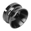 1 Pair 10 Inch NAB Hub Adapters Polished Aluminum Alloy