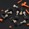 9 Pack Trikking Poles Clamp Replacement External Quick Flip Lock
