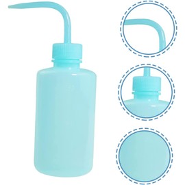 Botella de Enjuague para Extensiones de Pestañas, Botella de Plástico Flexible, Agua Embotellada 250ml, Paquete de 4, Fácil de Usar