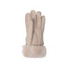 Nordvek Womens Sheepskin Gloves - Fold Back Cuff - Suede