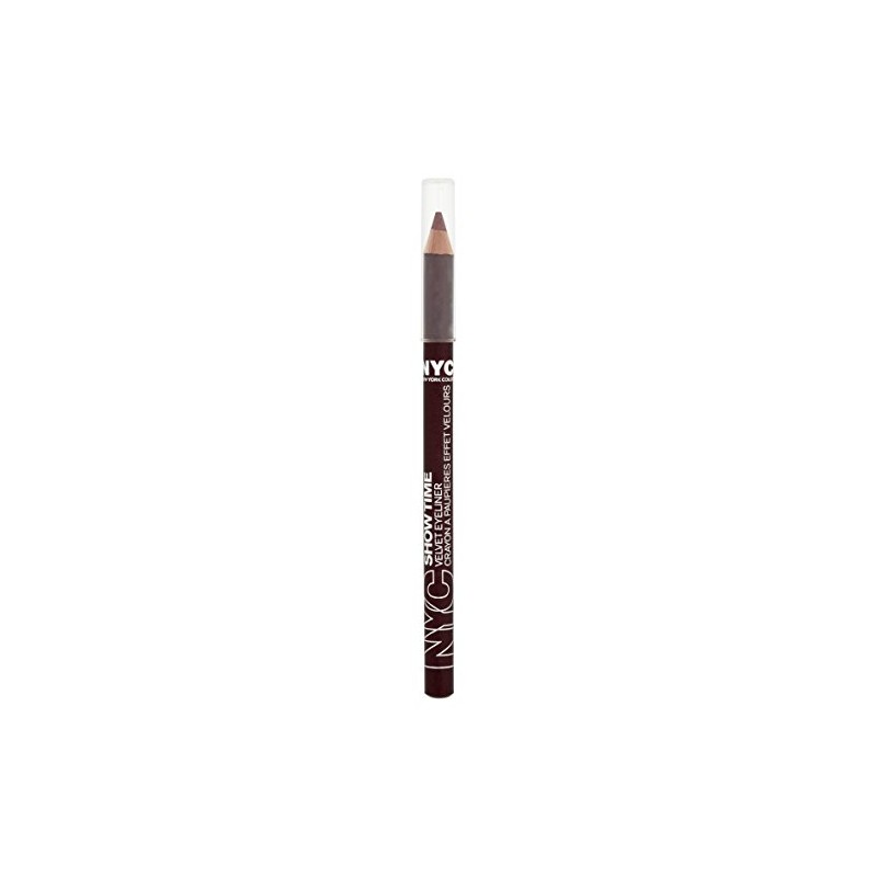 NYC Dark Velvet Eye Liners Number 952, Black Wine