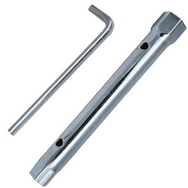 TBESEVENXT 19576S Spark Plug Wrench 8-Inch Lawn Mower Spark Plug Wrench Compatible with Briggs Stratton Engines Replaces 19374S/19374/690966/19576/19576S 1 Pack