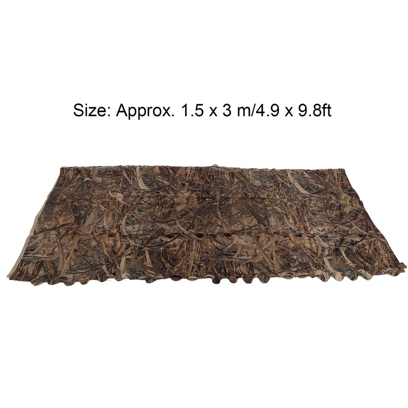 Camo Netting Blinds Camouflage SunShade Tarp Mesh Net for Camping