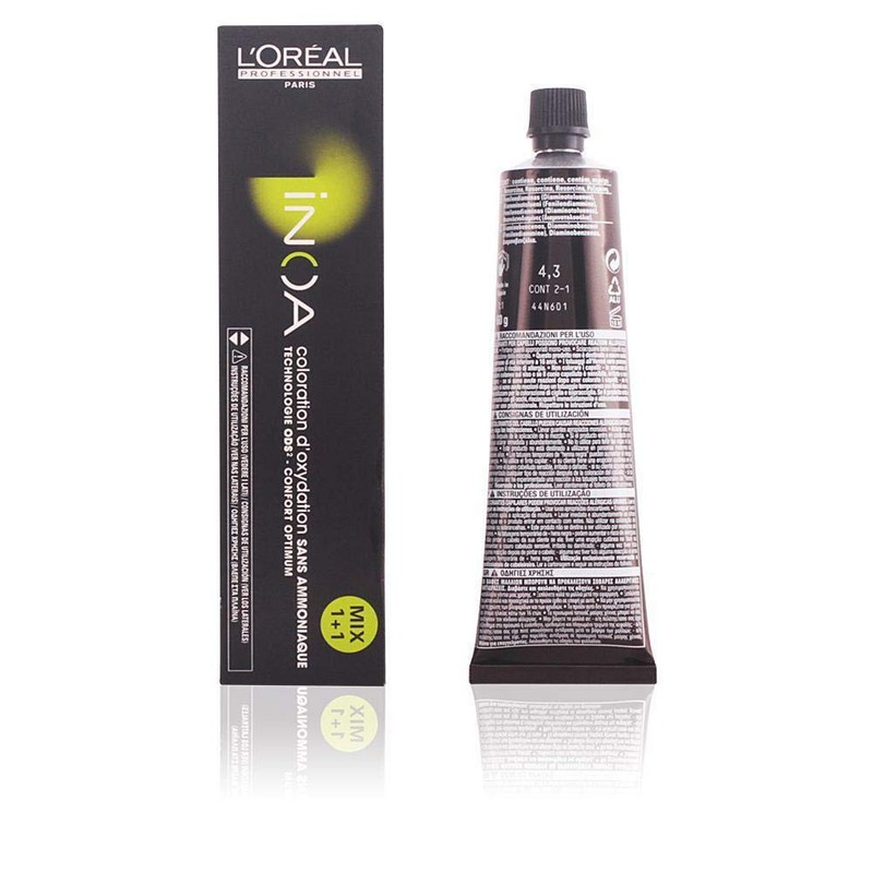 L'OREAL INOA Shade 4.3 Golden Brown 60g
