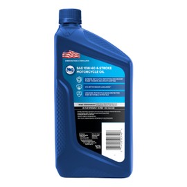 Valvoline 4-Stroke Motorcycle 10W-40 Motor Oil 1 Quart