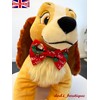 dod.i_boutique New Dogs Bow Tie Bowtie Merry Christmas SANTA RED