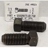 AMERICANINTEGRATEDSUPPLY.COM 3/4-10x1-3/4 SQUARE HEAD SET SCREW CUP POINT CASE HARDENED STEEL PLAIN (4)