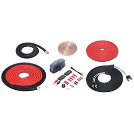 Recoil PCK8 True 8 Gauge 99.99% Oxygen Free Copper Complete Amplifier Wiring Kits, Subwoofer Installation Wiring Wire