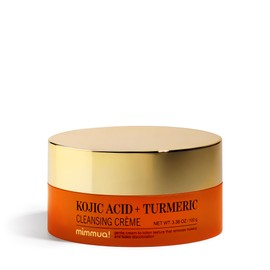 mimmua! KOJIC ACID TURMERIC CLEANSING CRÈME | Balm to Oil Cleanser | Makeup Remover Cleansing Cream | No Eye Stinging | Helps Even Tone & Fade Hyperpigmentation w/Consistent Use 100ml / 3.38 Fl Oz