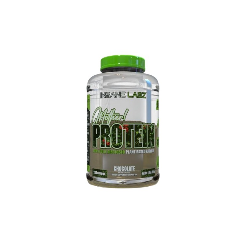 Insane Labz Mother Protein,100% Fully Disclosed Plant Based Protein (28
