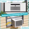 Chiligent Window AC Insulated Foam Panels with Aluminum Foil, Good
