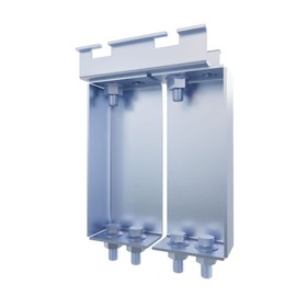 NavePoint Wire Mesh Cable Tray Floor Stand 4in Wide