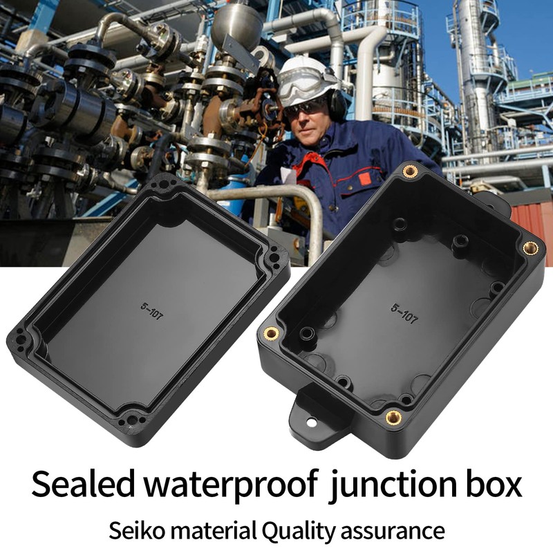 Pack of 4 Junction Boxes, Waterproof IP65, Outdoor Junction Box,