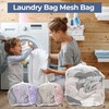 3 Pcs Mesh Laundry Bags for Washing Machine, Mesh Washing