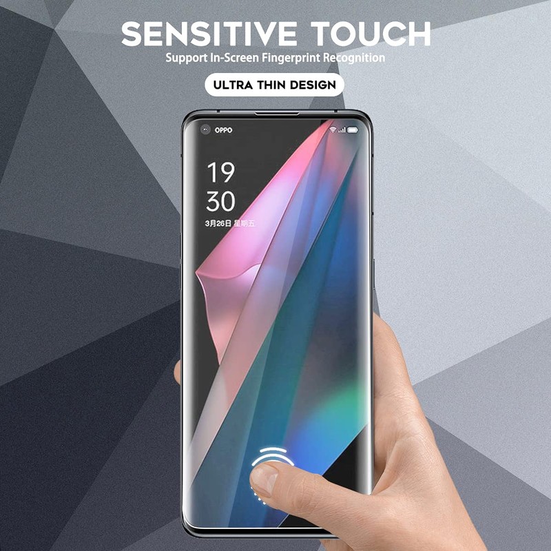 NEWZEROL Pack of 3 Screen Protectors Compatible with OPPO Find