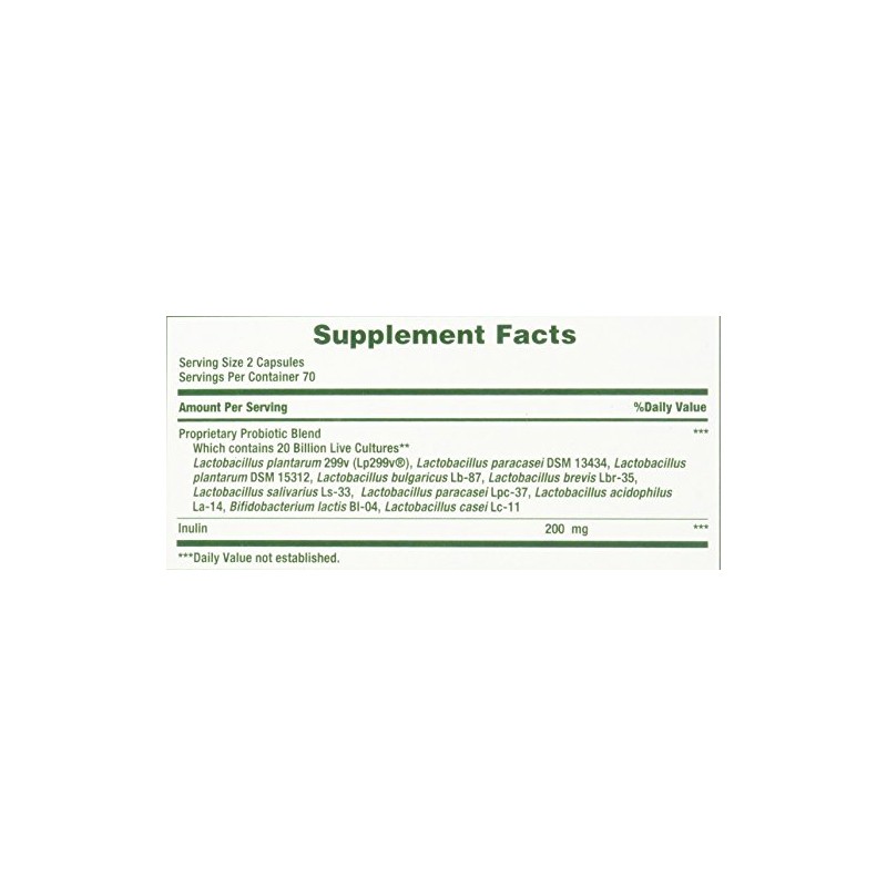 Nature's Bounty Ultra Strength Probiotic 10, 140 Capsules
