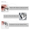COVERbasics SilverCups Silver Nursing Cap Protects and Soothes Sore and