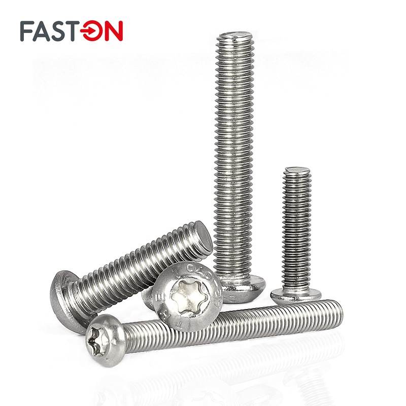 FASTON Flat Head Screws Hexalobular (TORX) M6 x 20 Stainless