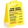 Funny Boss Desk Menu Sign - Fun Gag Gift for