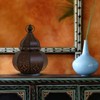 Ziva Metal Oriental Moroccan Storm Lantern, 30 cm, for Outdoors