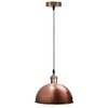 Single Indoor Ceiling Pendant Light Fitting Copper Island Industrial Vintage