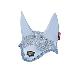LeMieux Junior Loire Fly Hood with Soft Lycra Ears - Close Knit Crochet - Comfortable Fit Equestrian Mask - Sport Horse Wear - Mist
