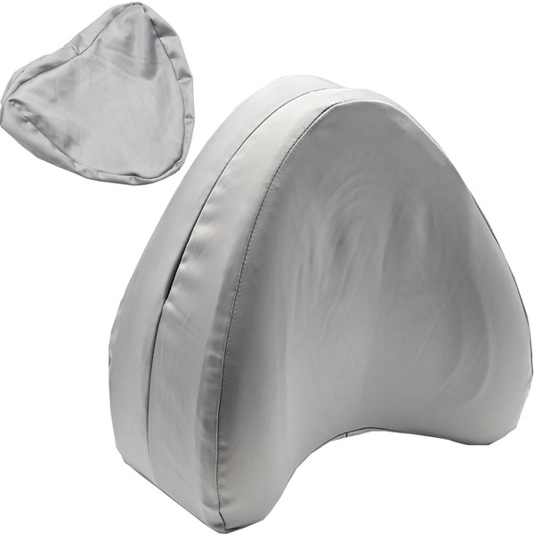 LeoTube Satin Knee Pillow Cover for Heart Shaped Leg &