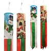 THQZLH 2 Pack Christmas Windsocks - Heavy Duty Outdoor Wind
