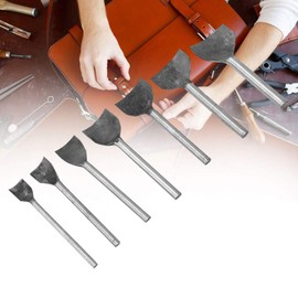 Leather Hole Punch Cutter Leatherworking Tool Set Corner Cutter Round Corners Punch Corner Punch, DIY Leather Craft Hole Punch Tool Half Round 1/4 Sheet Semicircle Punch Tool Puncher 7 Pieces (15-45