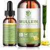 60ML Mullein Leaf Extract Natural Drops Healthy Lung Cleanse Respiratory