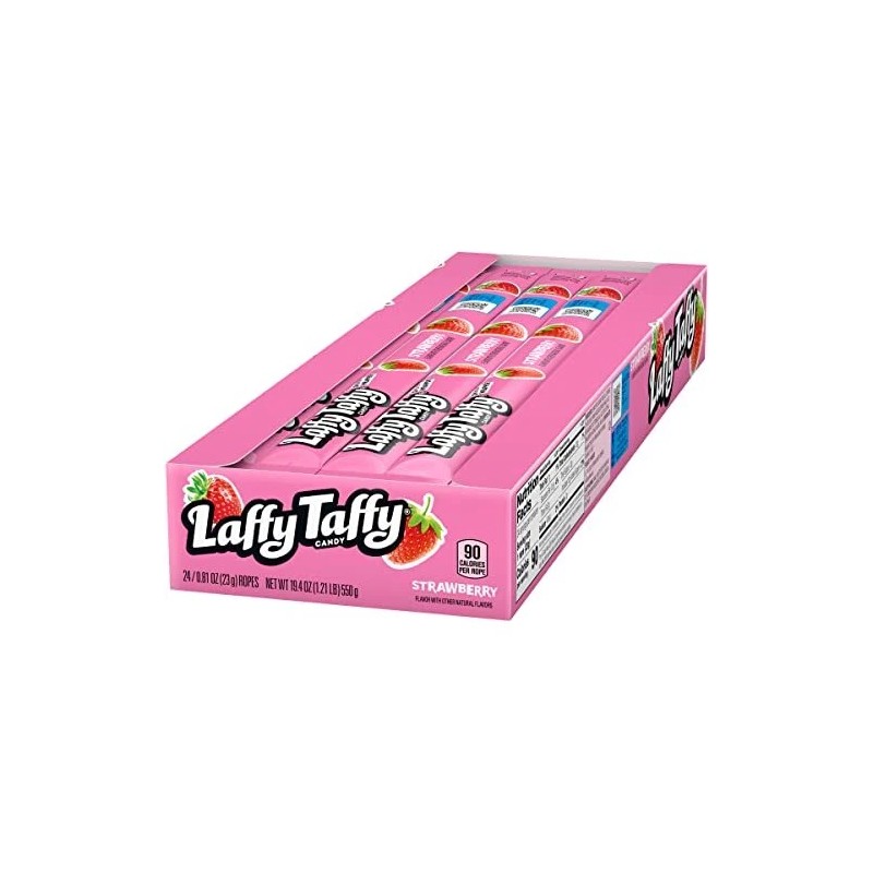 Laffy Taffy Rope - Case of 24 (Strawberry)