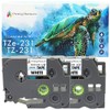 Printing Pleasure TZe-231 Black on White Laminated Label Tape TZ-231